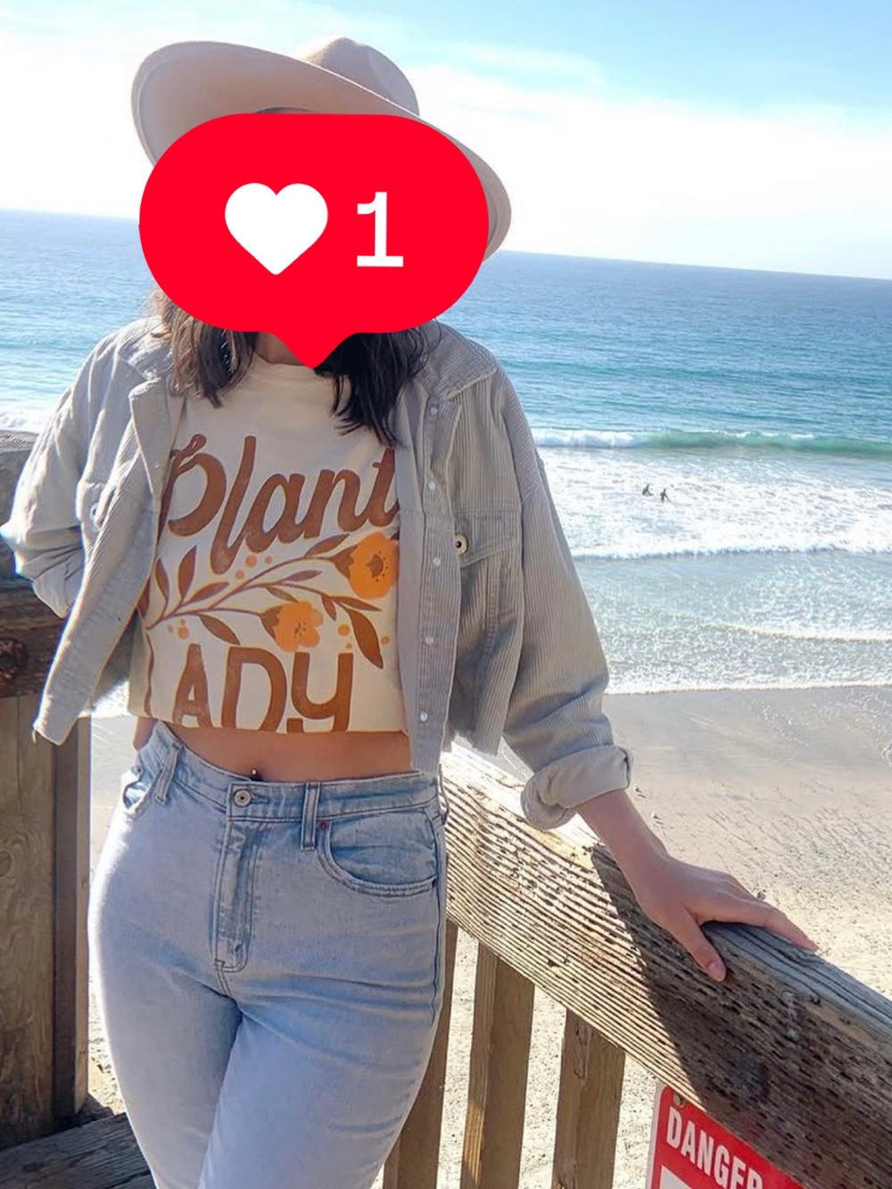Cropped Corduroy Jacket - Light Green